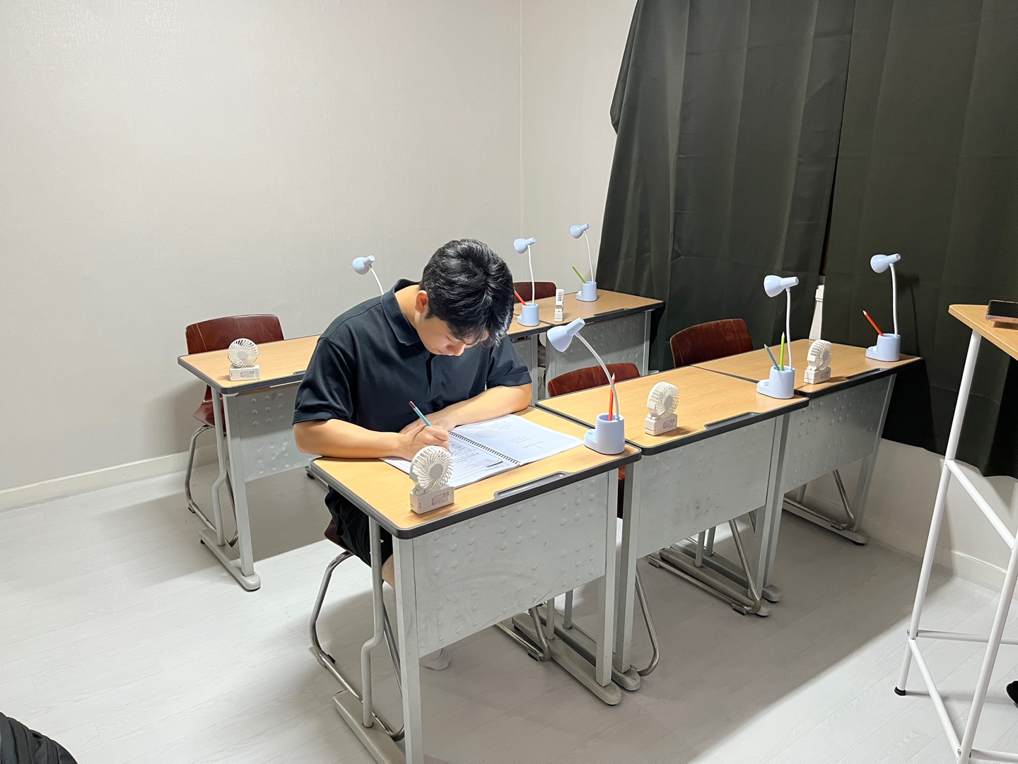 자습 장면